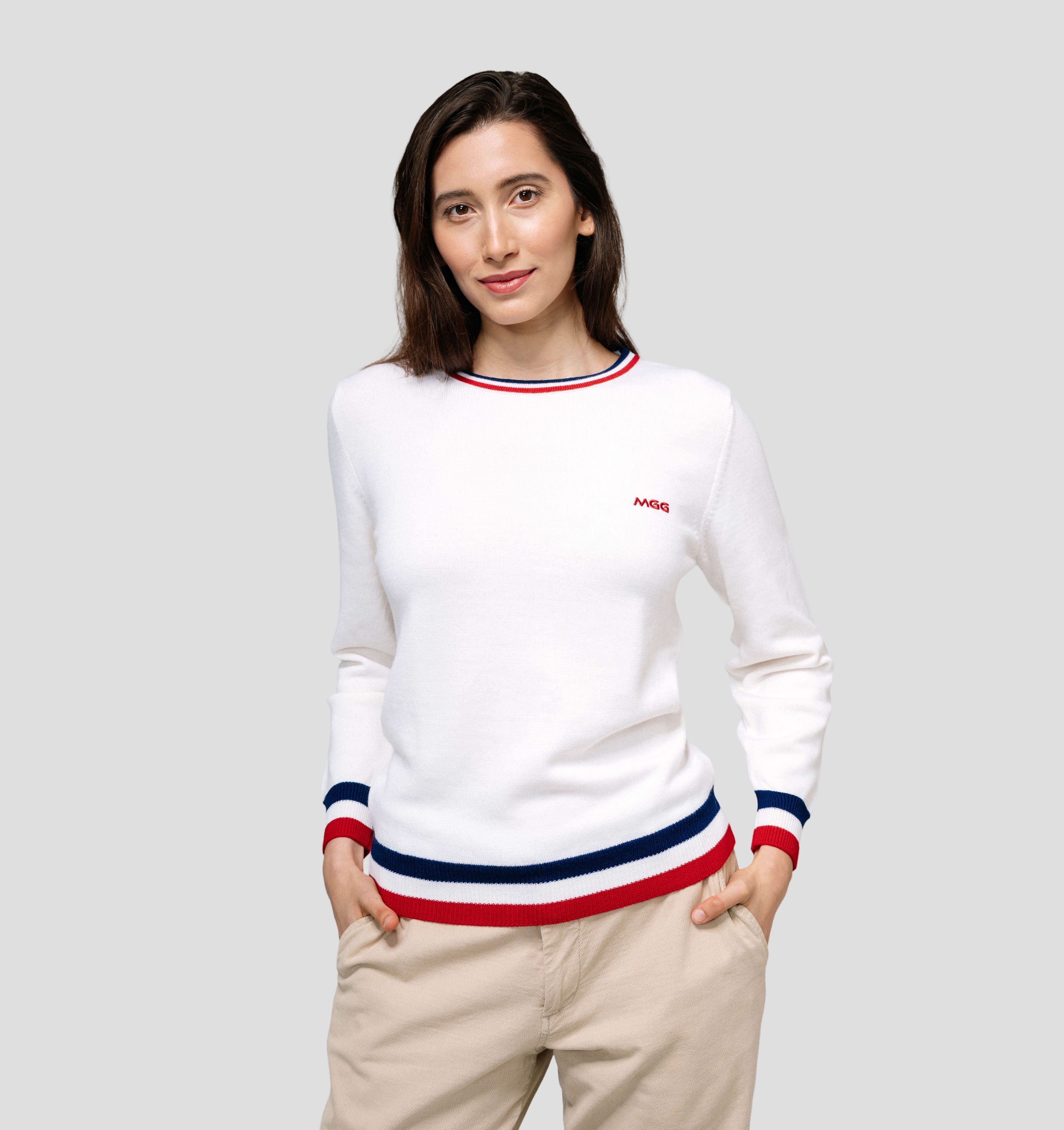 Classic Merino Sweater - Cream White / XS