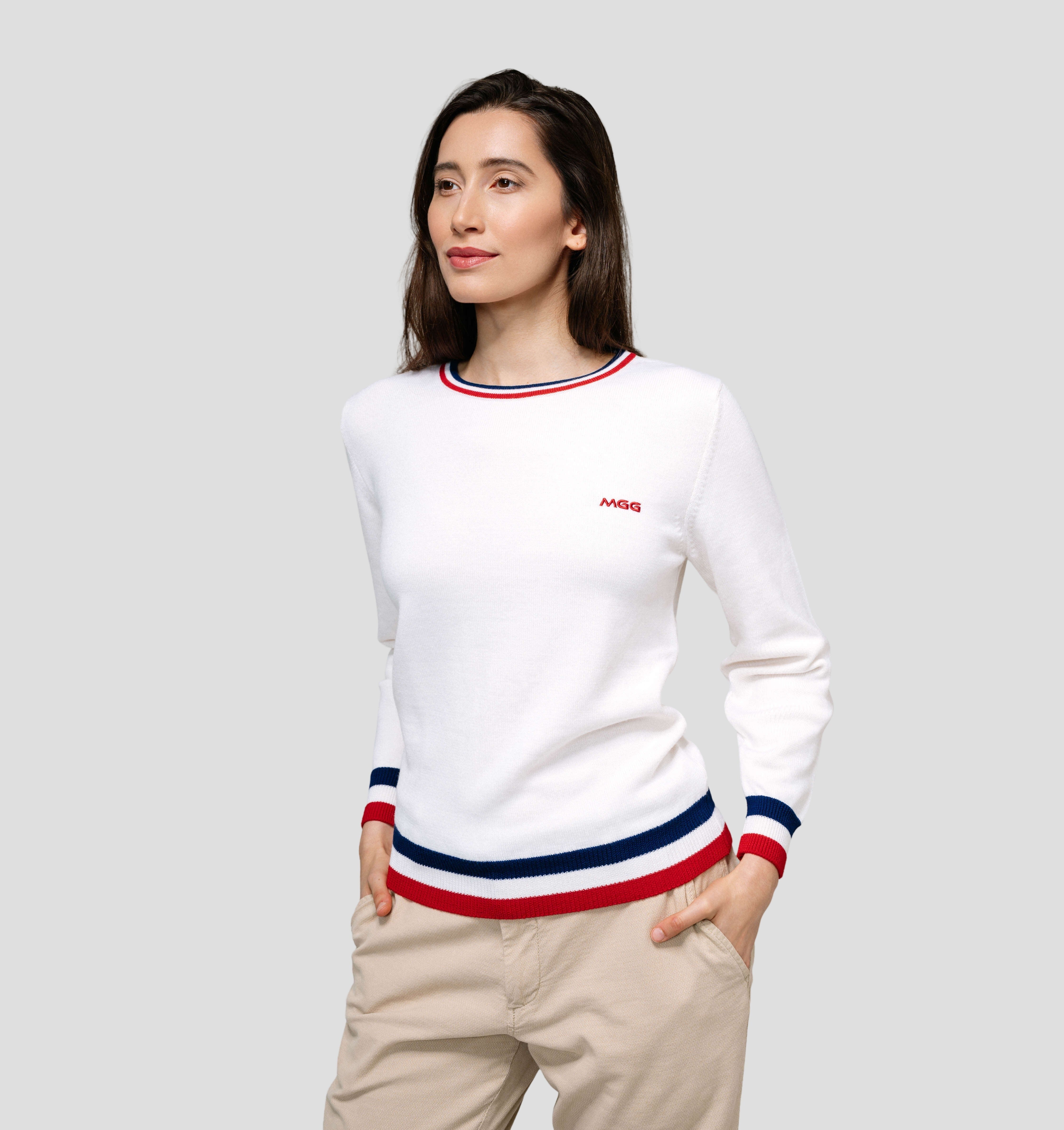 Classic Merino Sweater - Cream White / XS