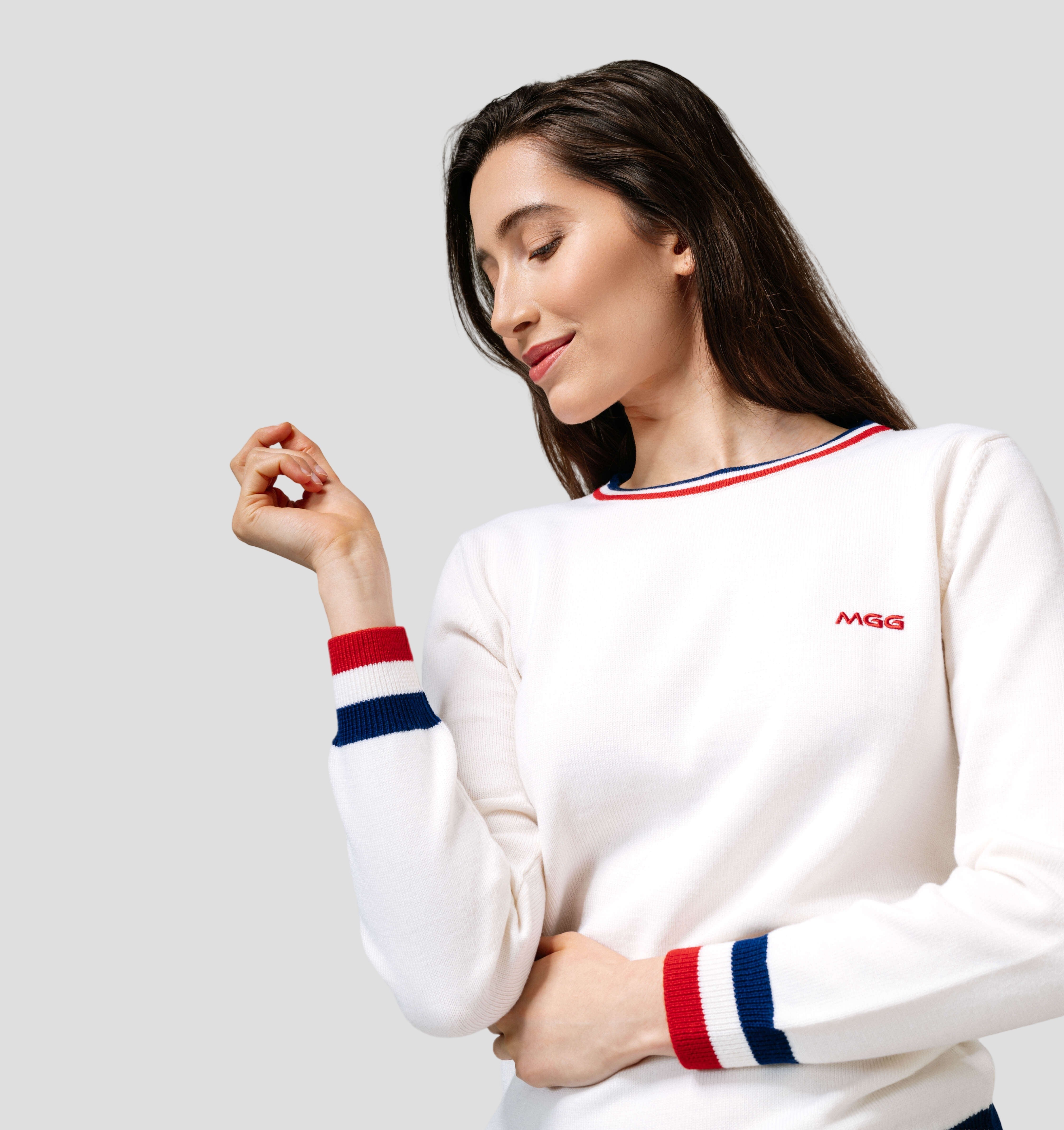 Classic Merino Sweater - Cream White / XS