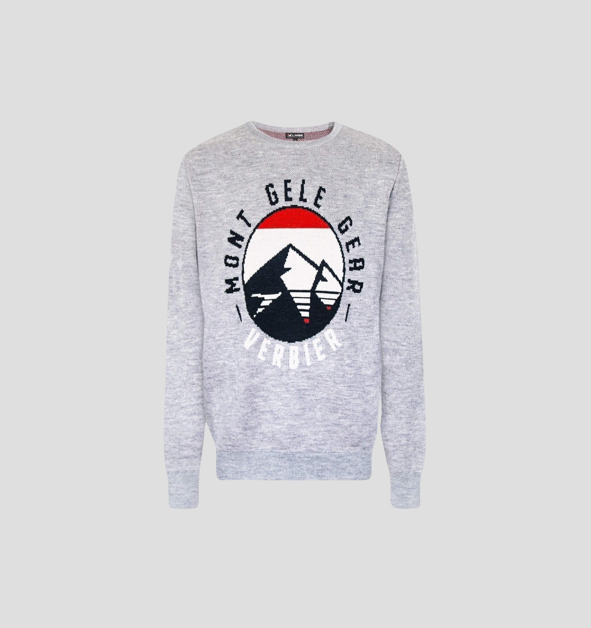Verbier Merino Sweater - Stone Grey / S