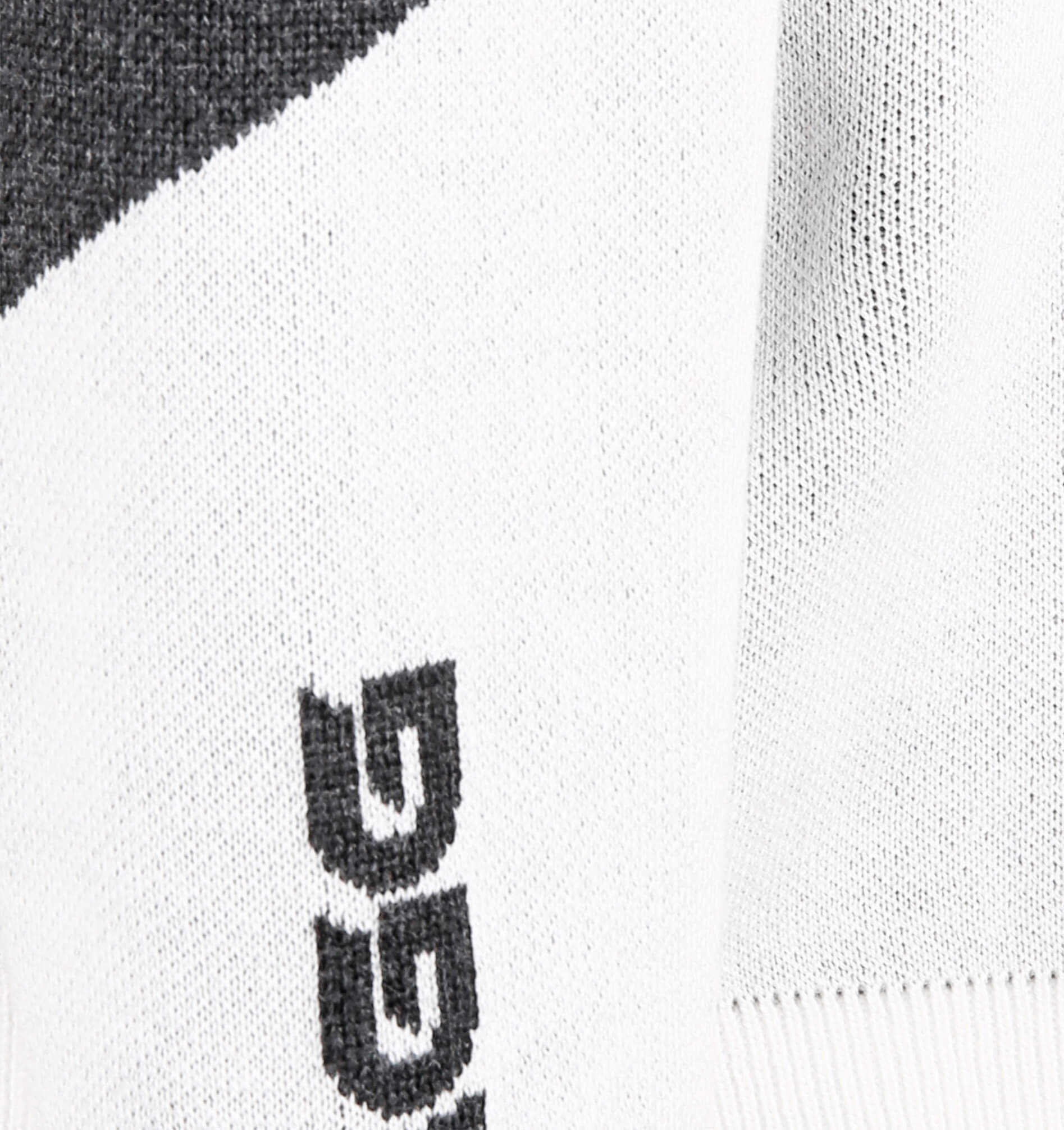 Retro Merino Sweater - Onyx Black / Snow White / S