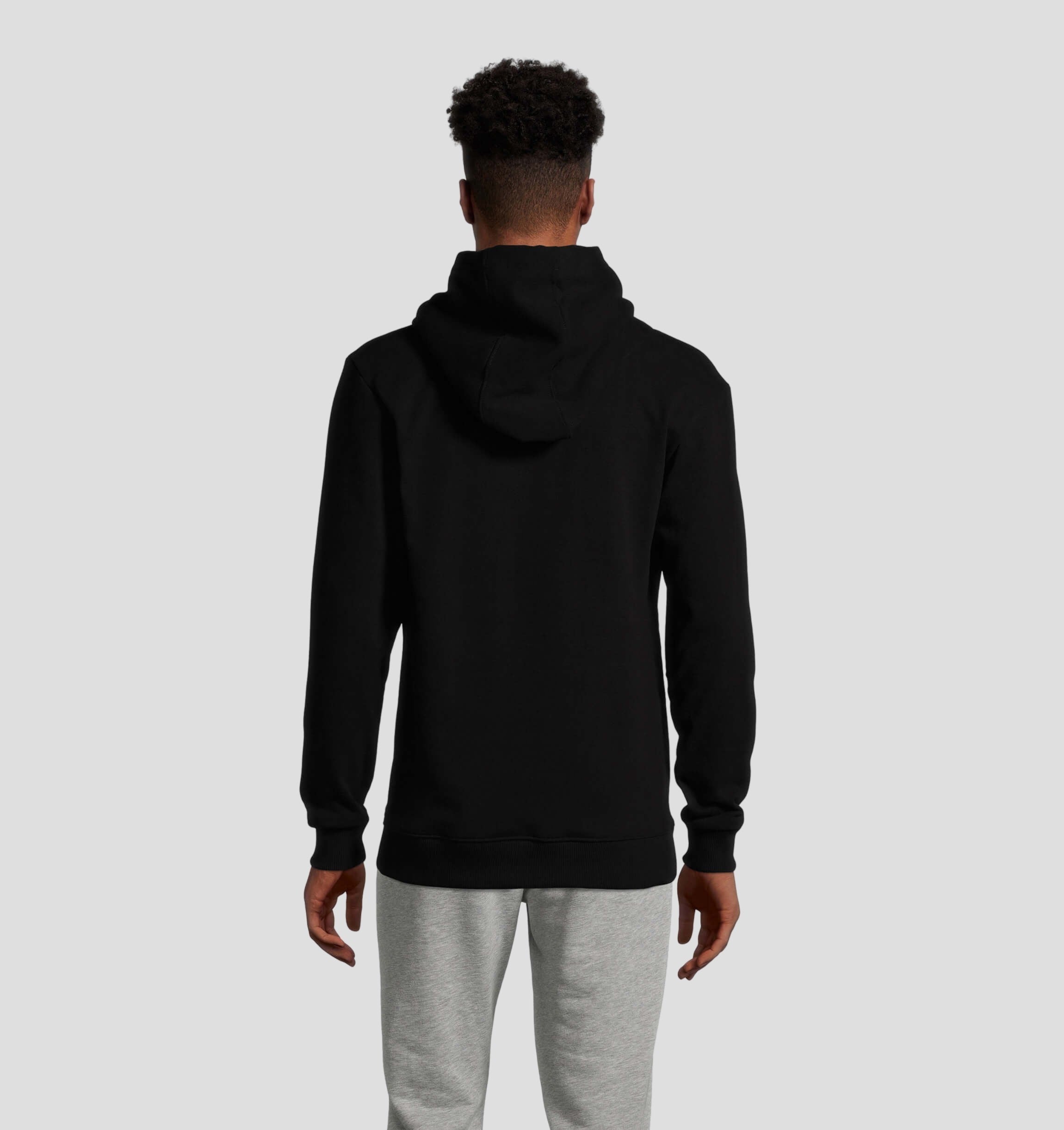 Tanner Hall Signature Collection NILCOTT® Recycled Paisley Hoodie - Onyx Black / Anthracite Grey / S