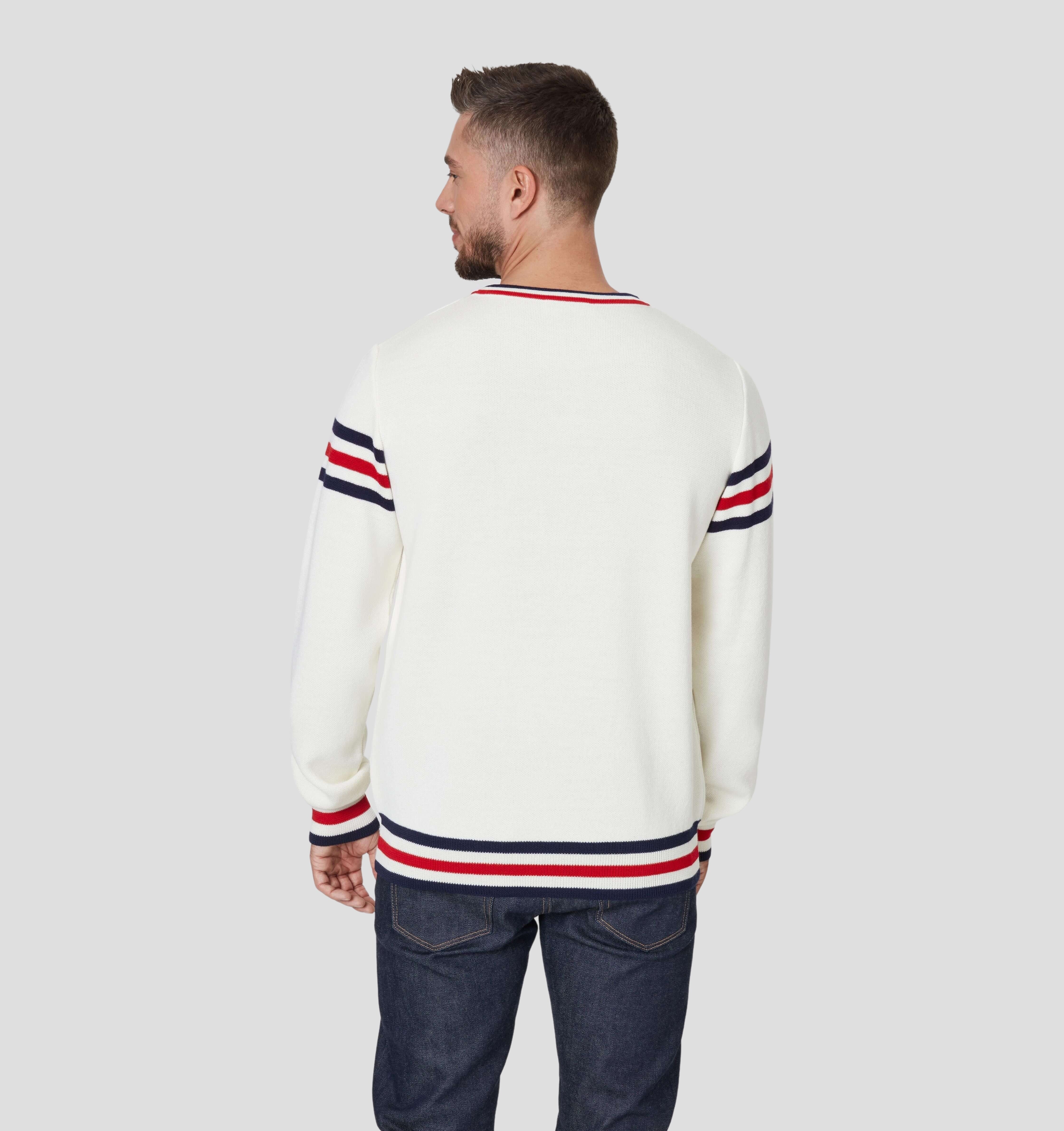 Retro Merino Sweater - Cream White / M