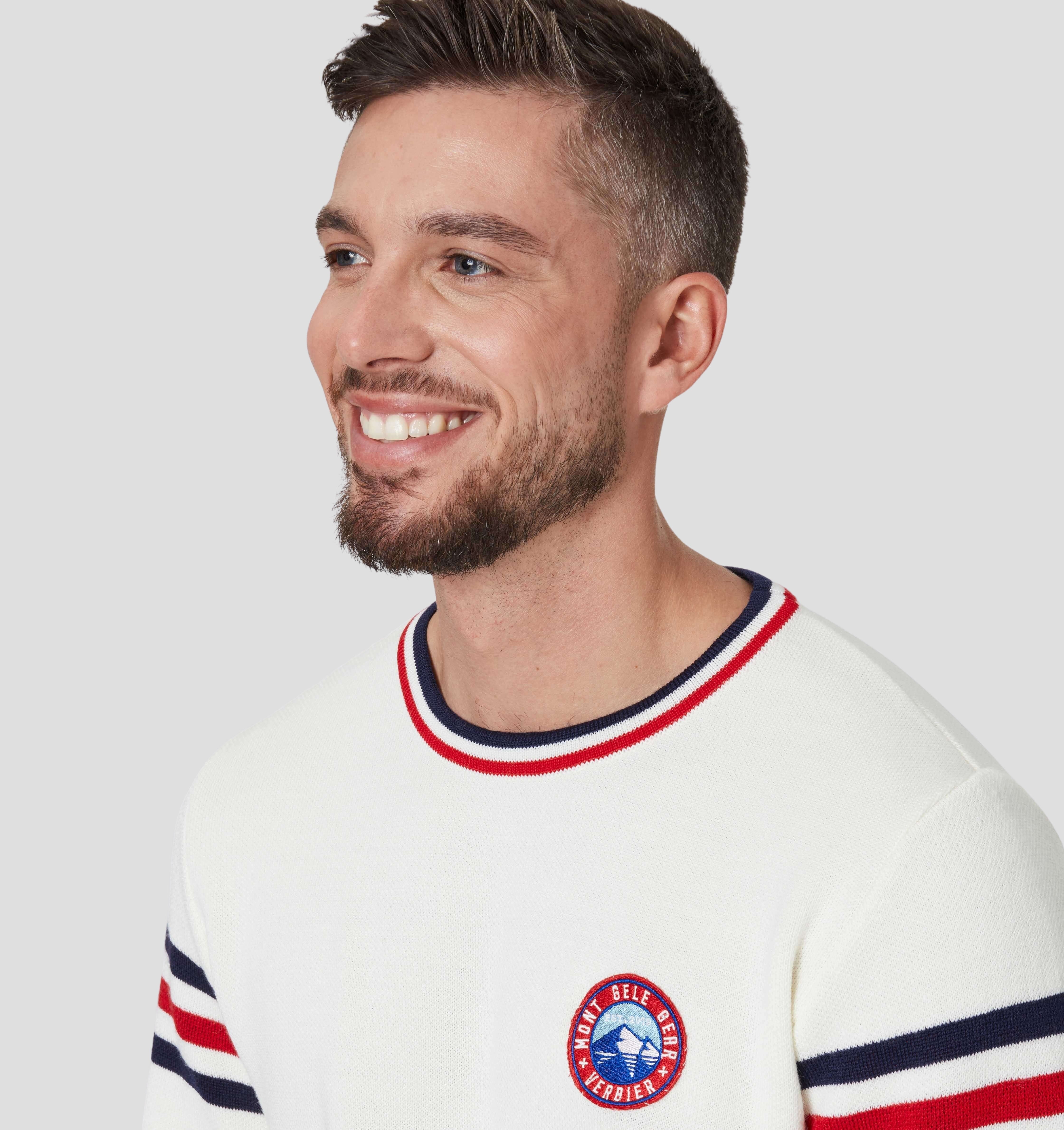 Retro Merino Sweater - Cream White / M