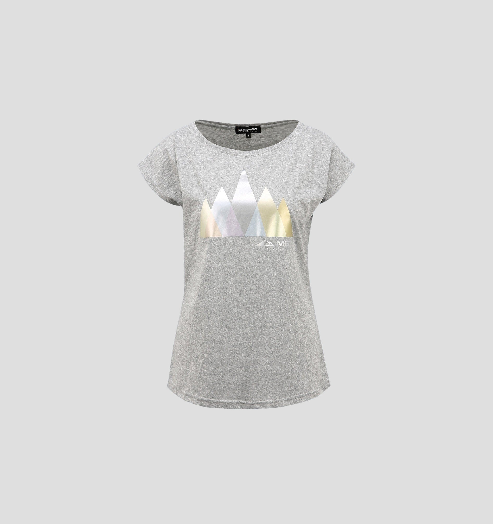 Cotton Loose Fit Mountain Tee - Carnation Pink / XS