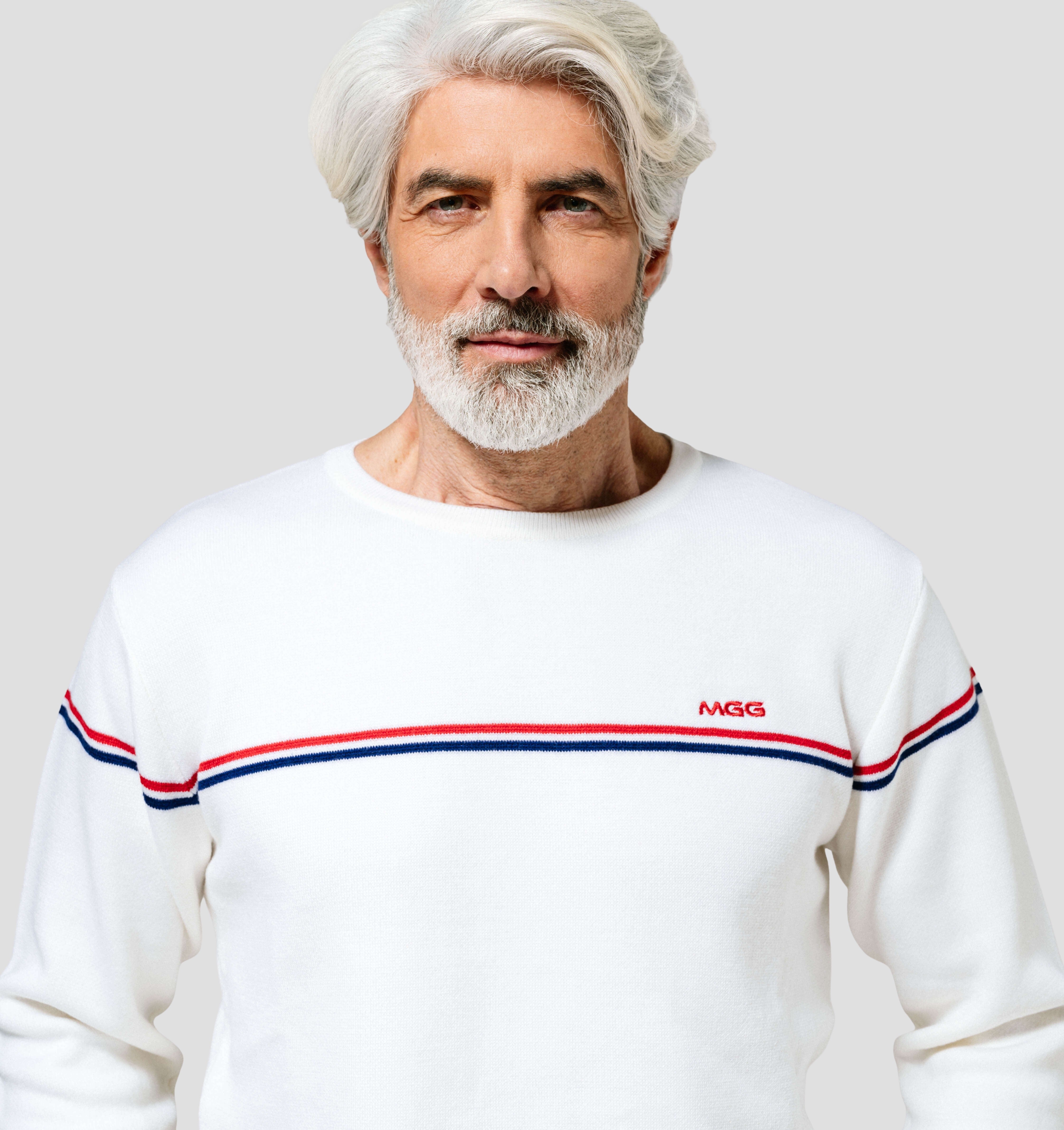 Retro Merino Sweater - Cream White / S