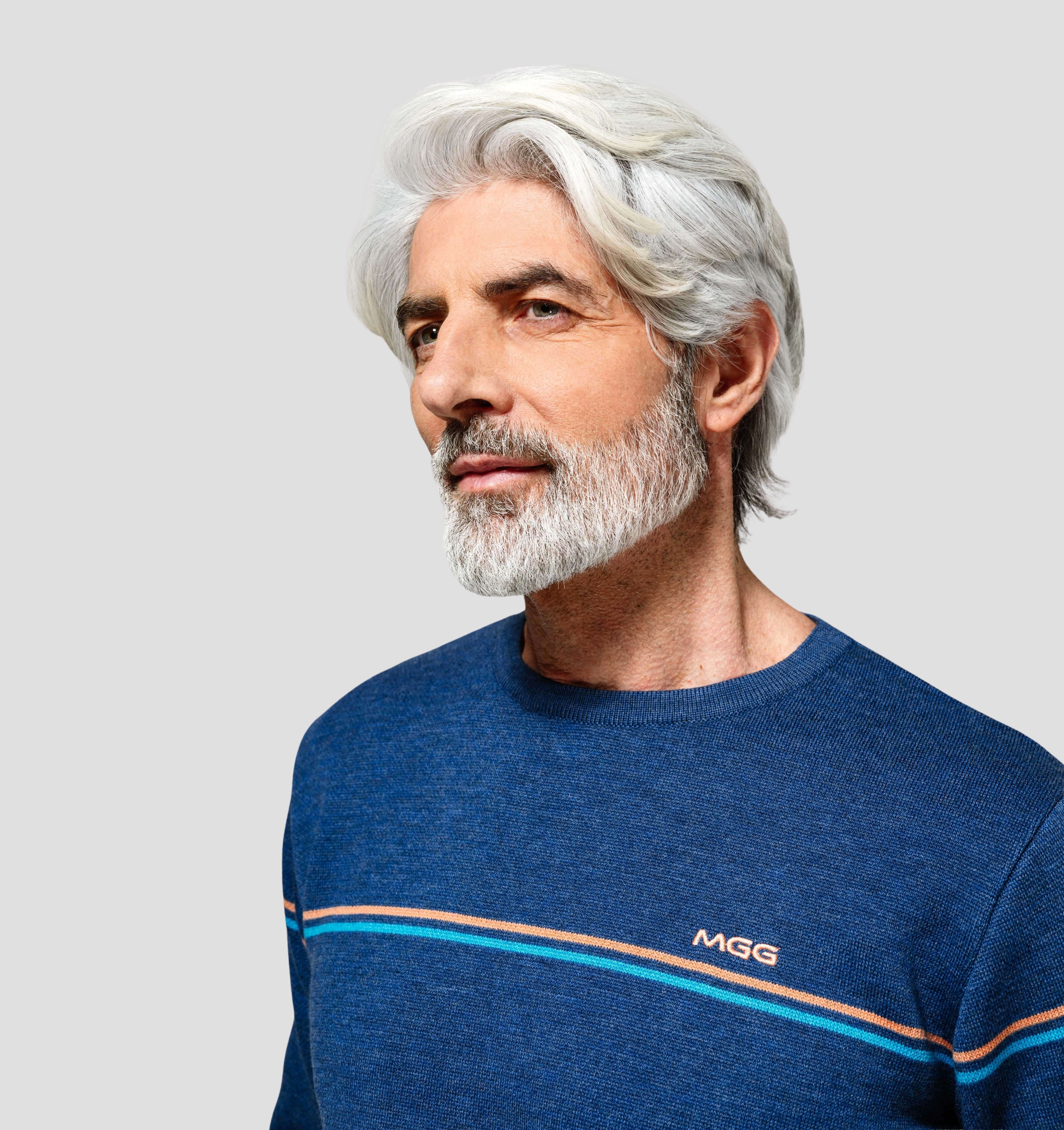 Retro Merino Sweater - Denim Blue / S