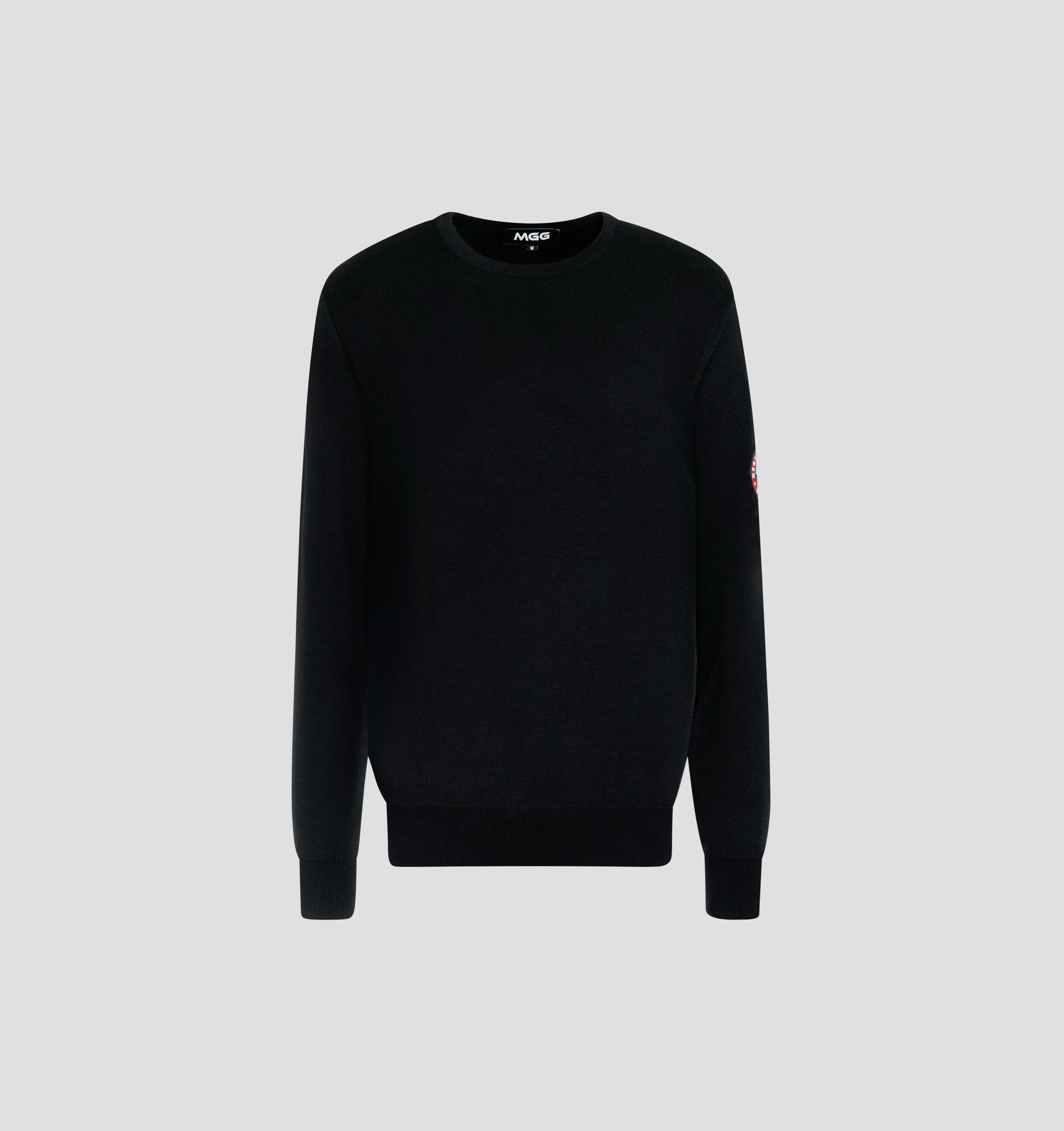 Classic Merino Sweater - Onyx Black / S