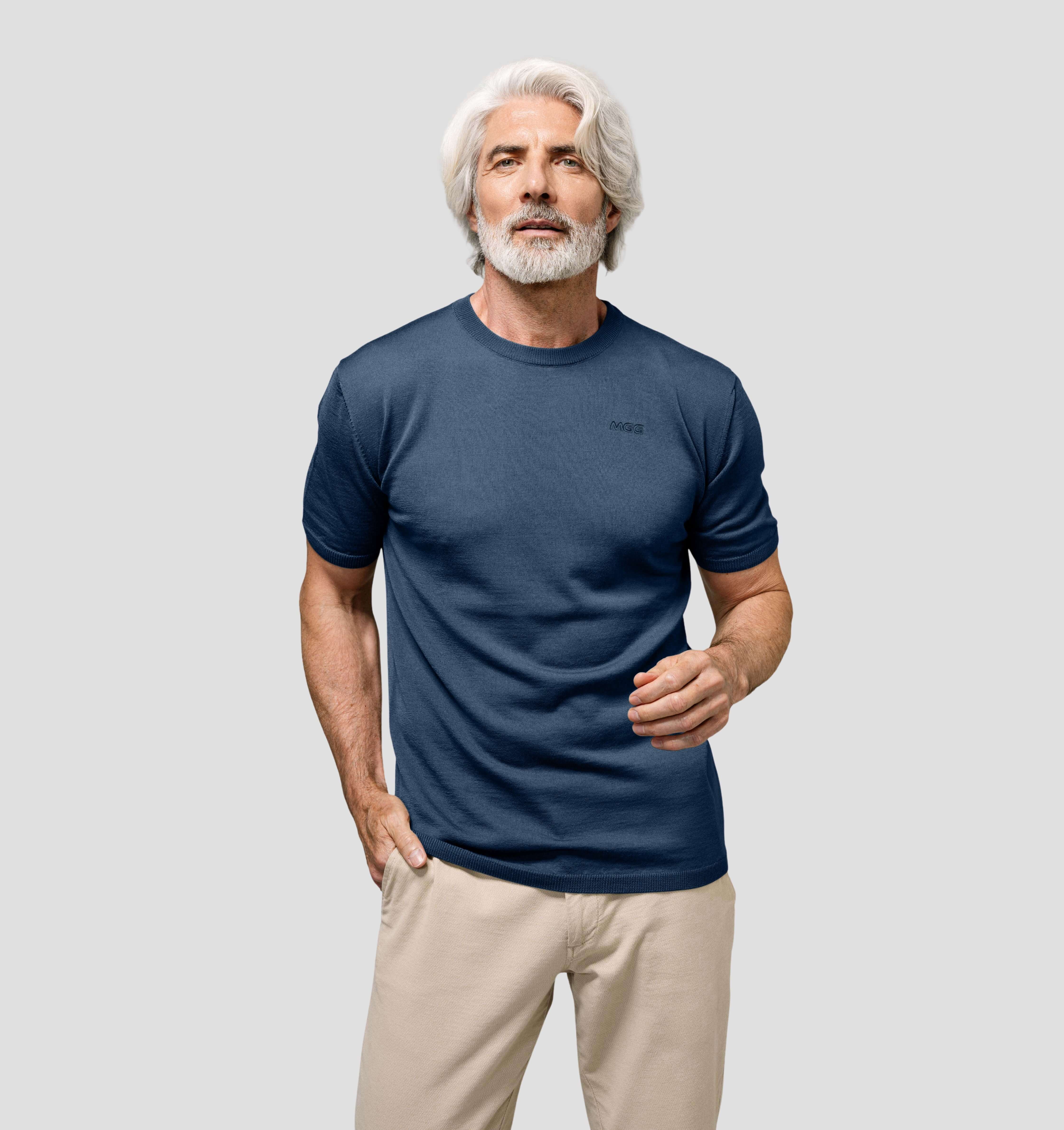 Merino SofTee | Classic - Aegean Blue / S
