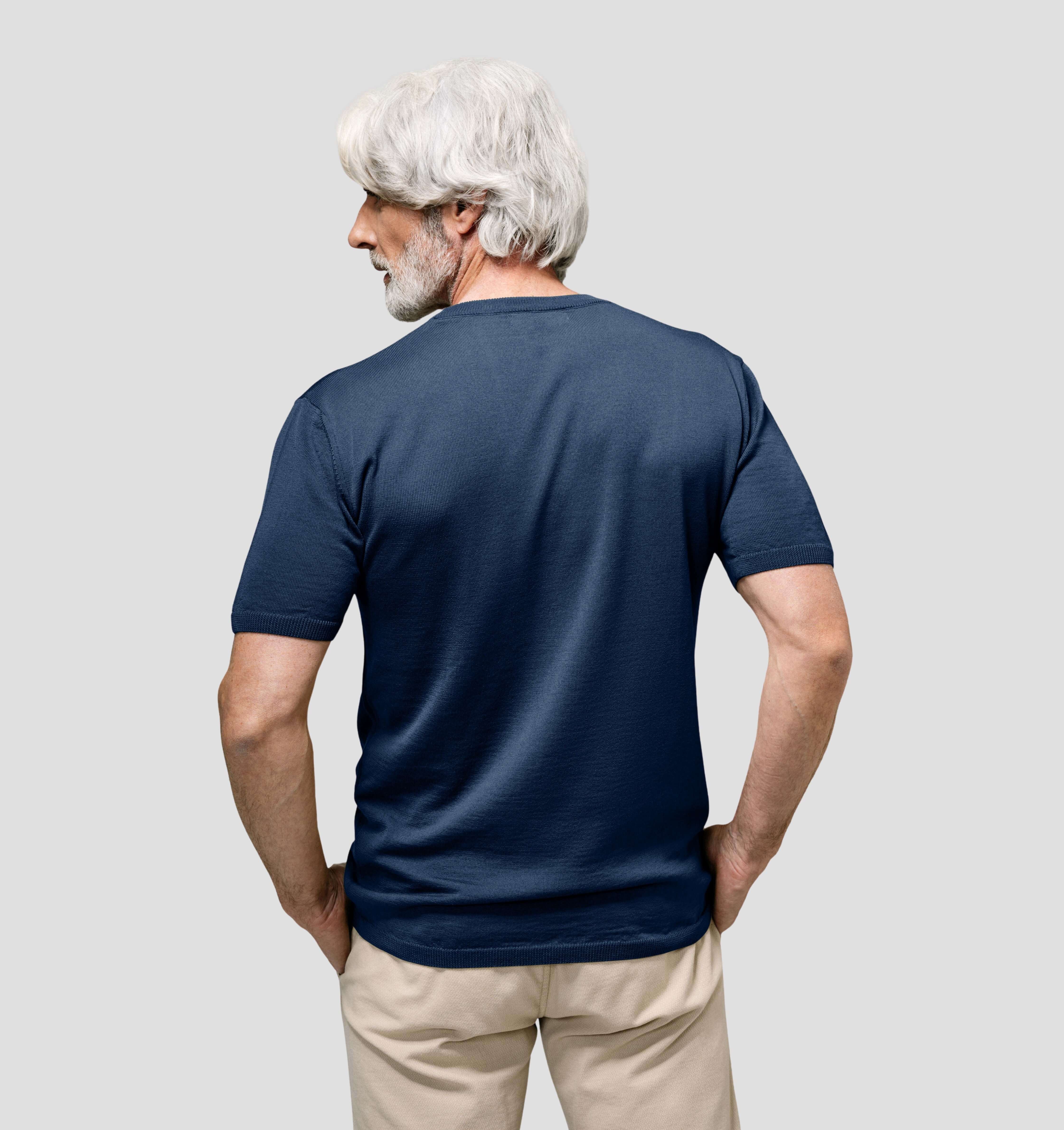 Merino SofTee | Classic - Aegean Blue / S