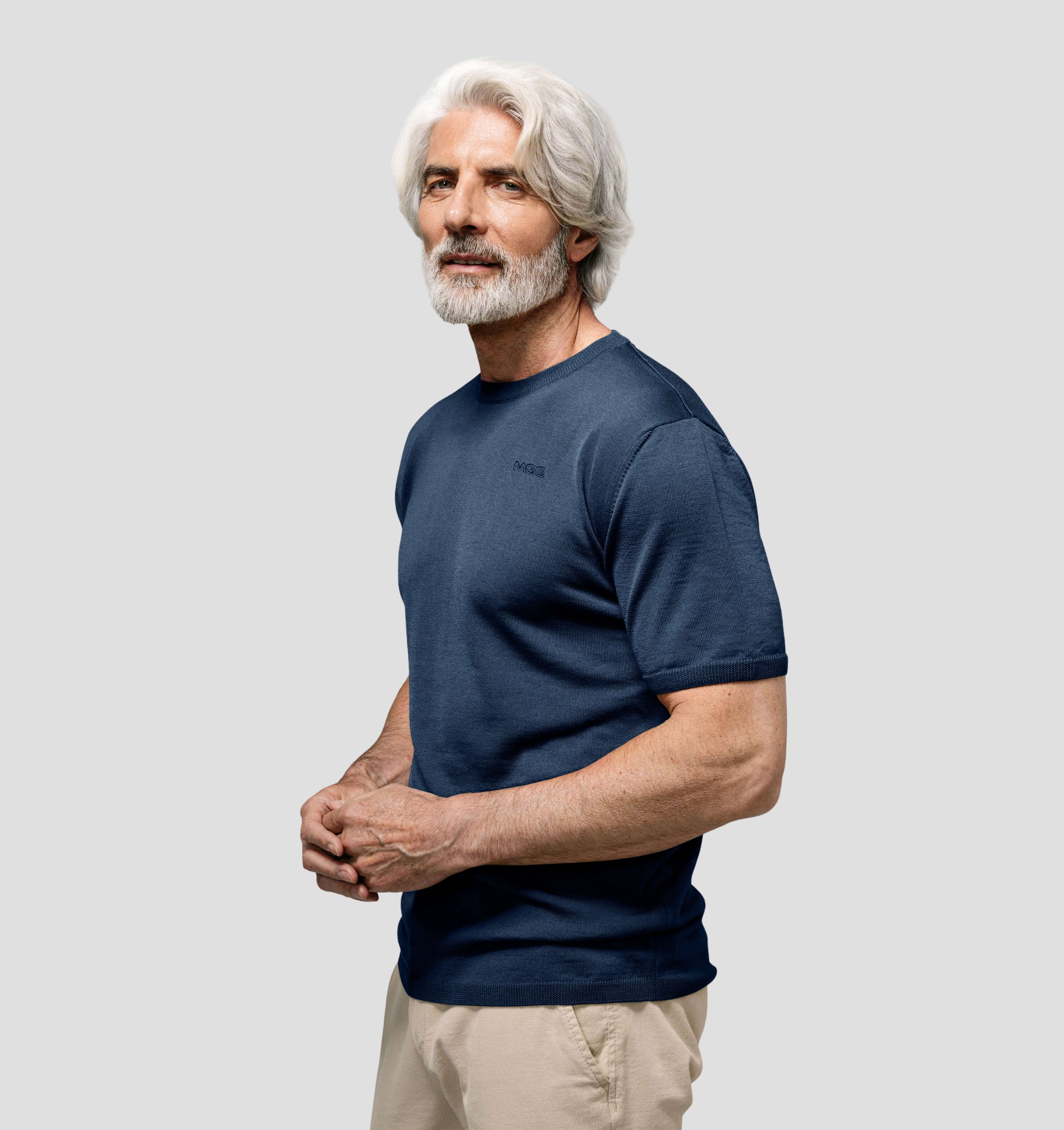 Merino SofTee | Classic - Aegean Blue / S