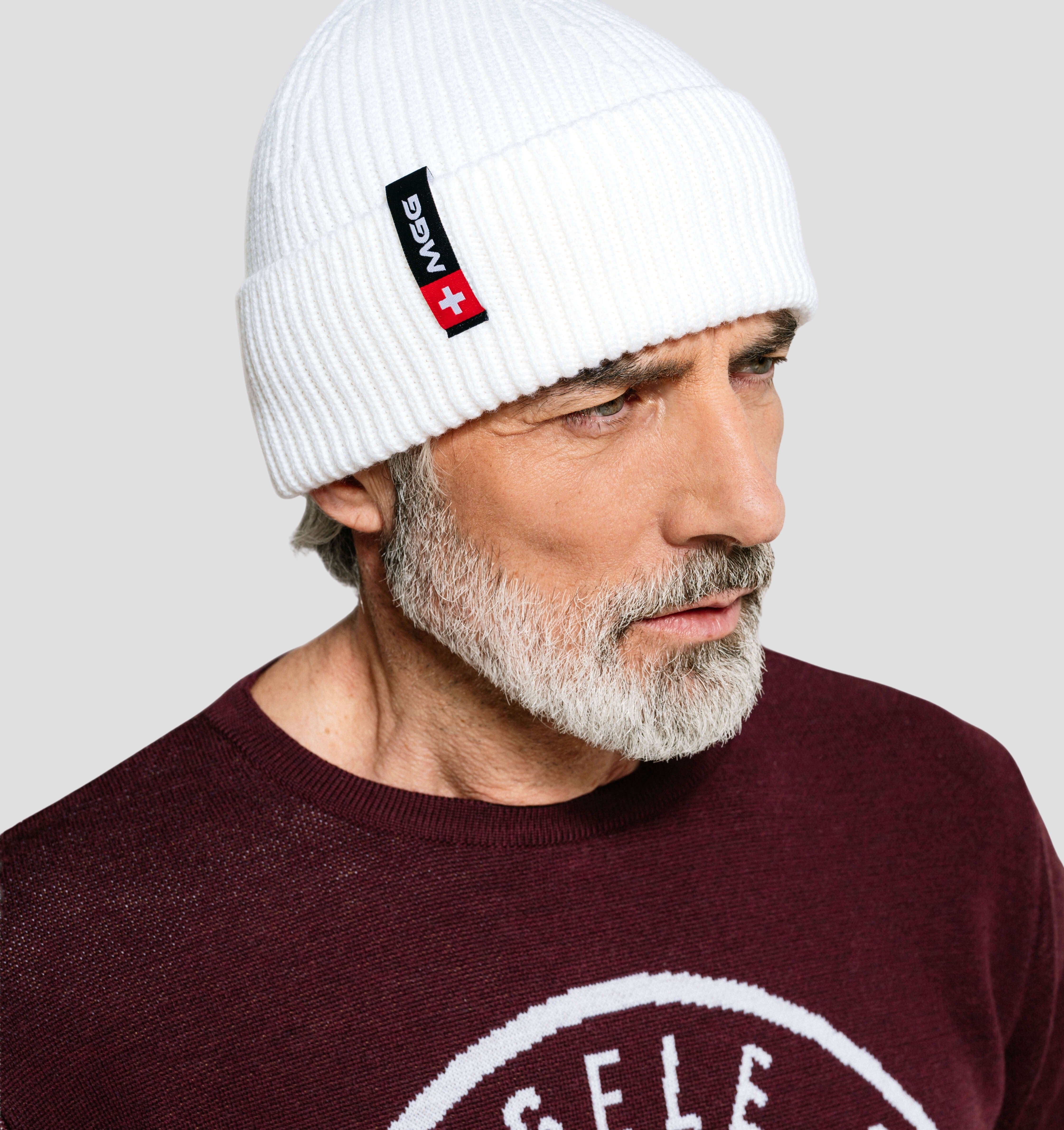 Merino Fisherman Beanie - Sky Blue / One Size