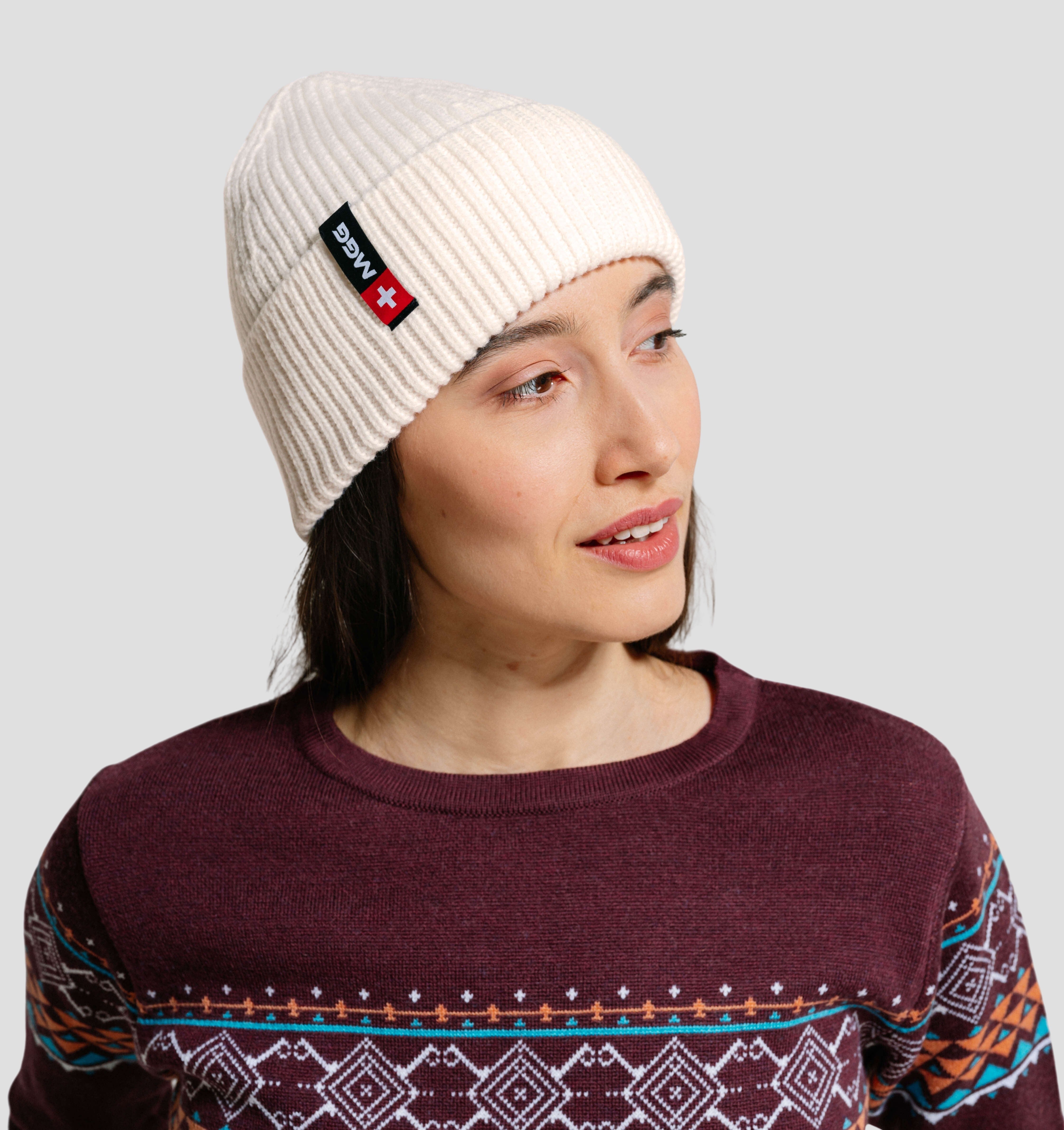 Merino Fisherman Beanie - Sky Blue / One Size