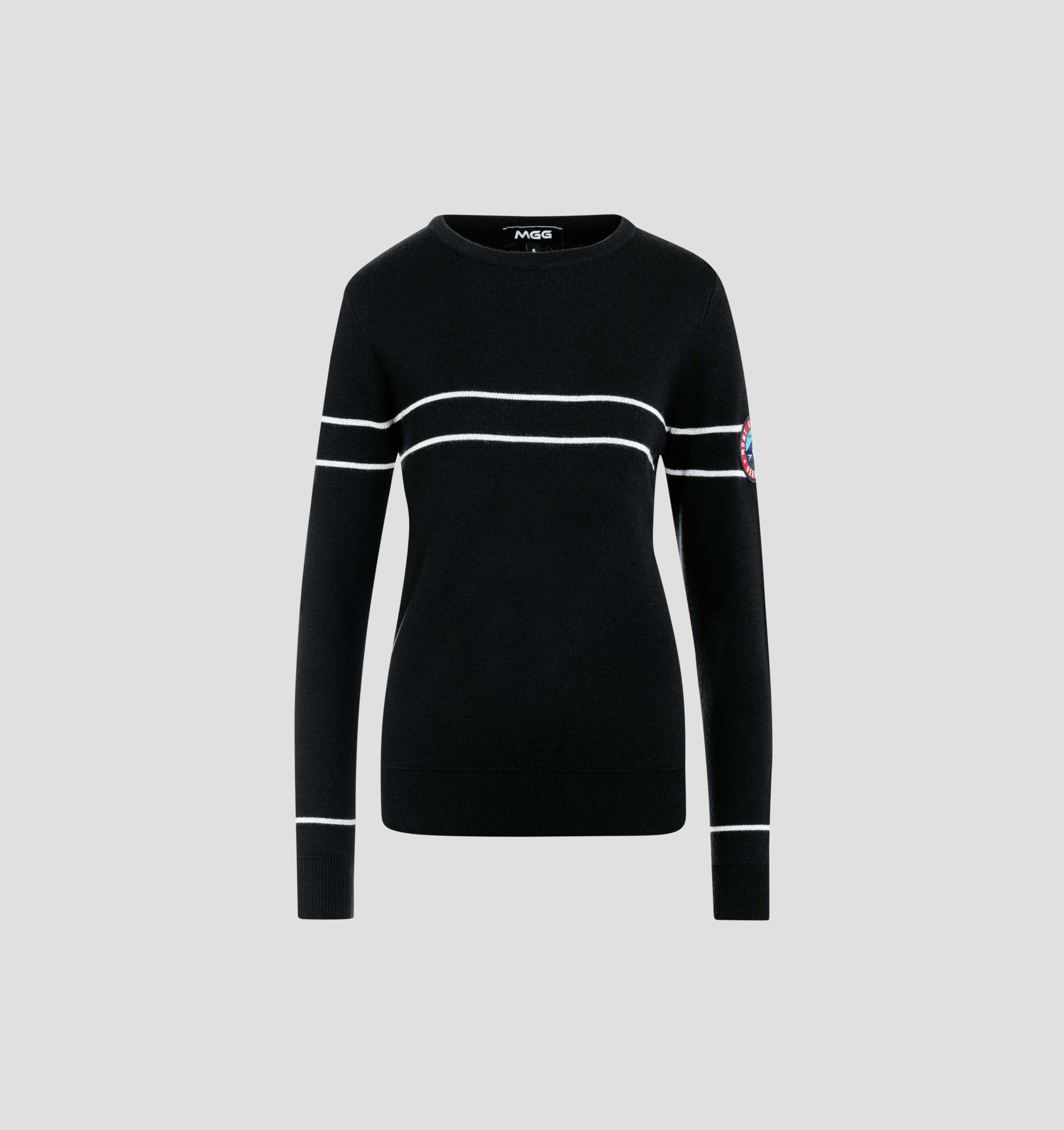 Retro Merino Sweater - Onyx Black / XS