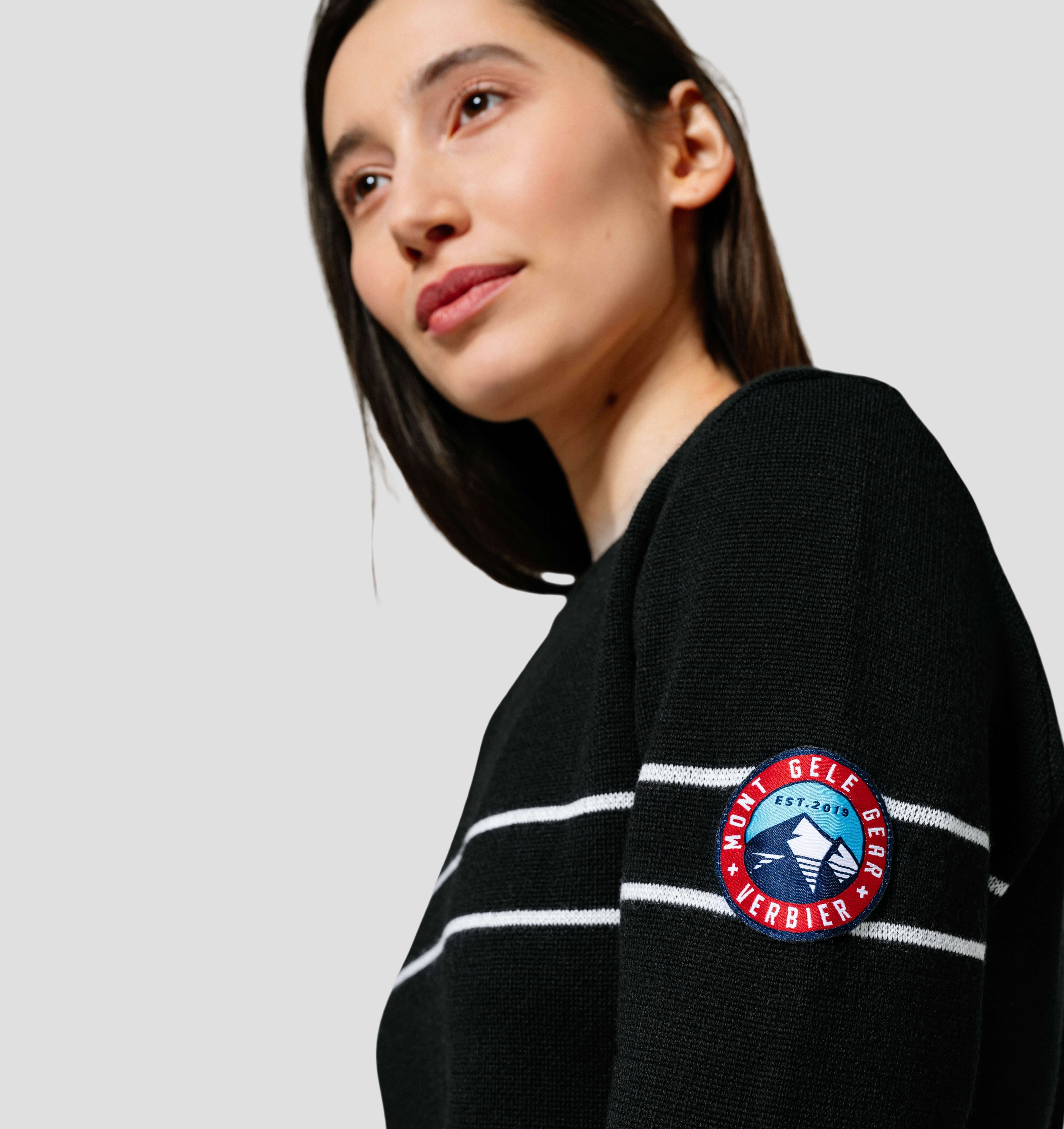 Retro Merino Sweater - Onyx Black / XS