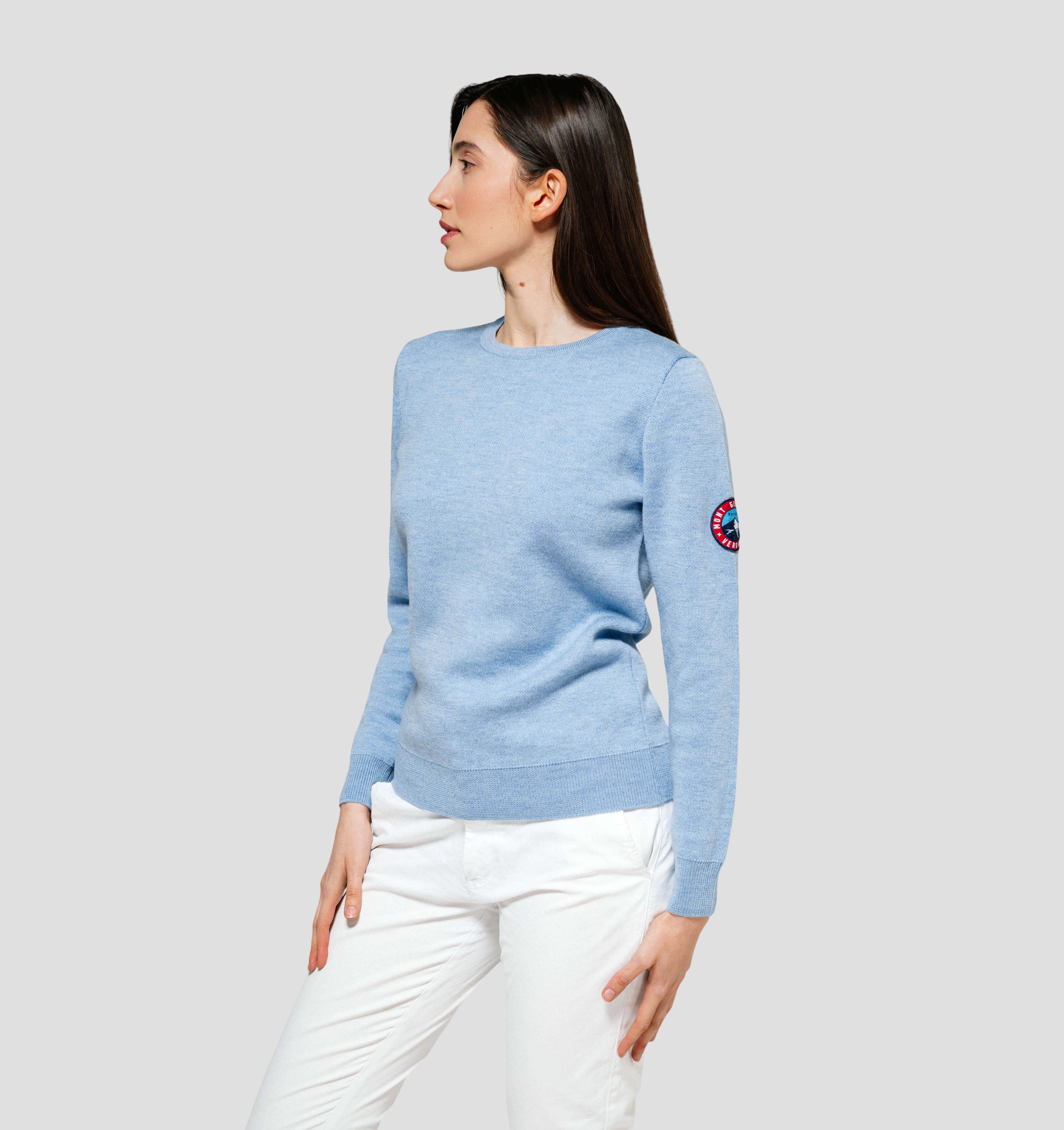 Classic Merino Sweater - Sky Blue / XS