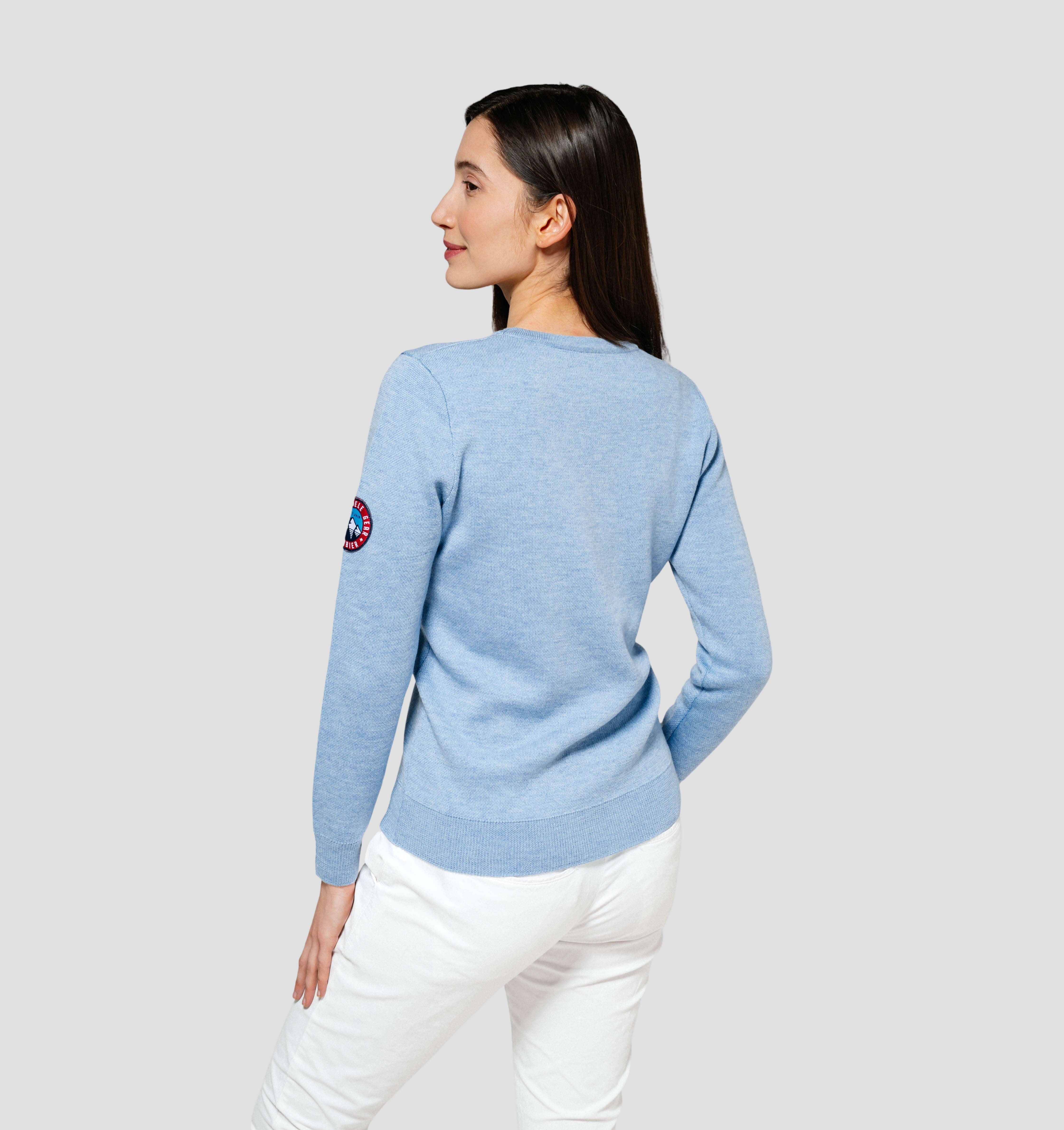 Classic Merino Sweater - Sky Blue / XS