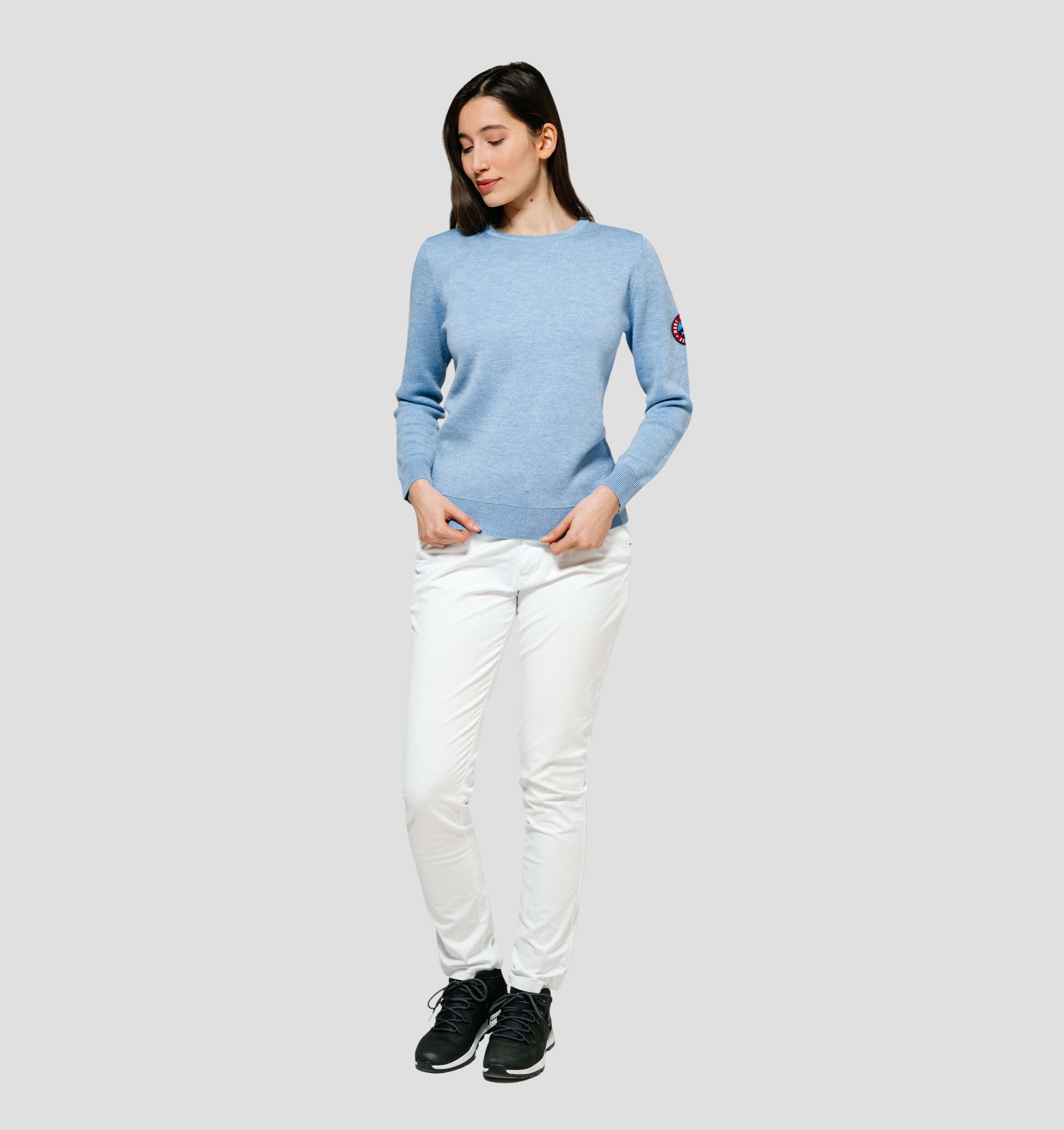 Classic Merino Sweater - Sky Blue / XS