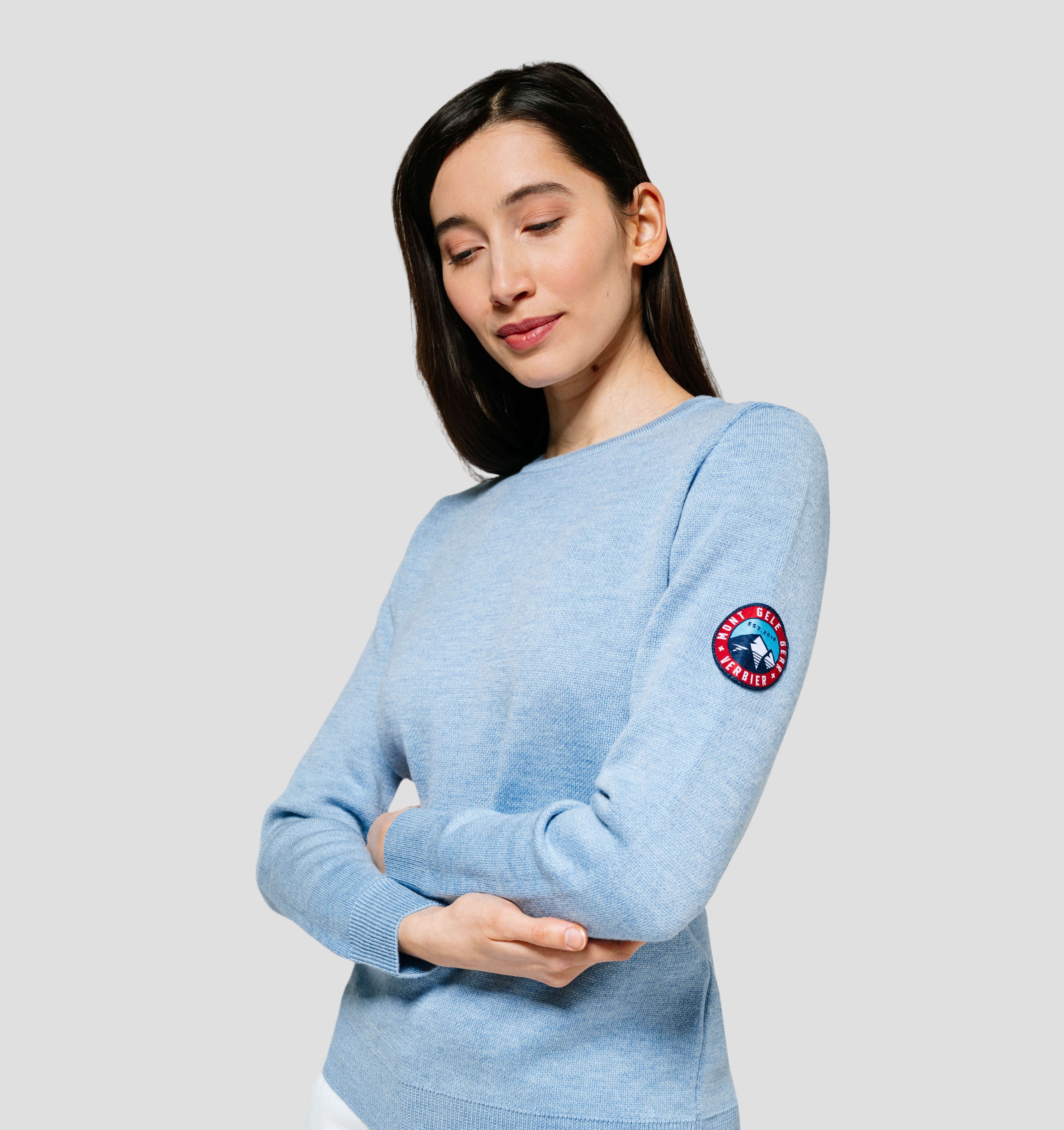 Classic Merino Sweater - Sky Blue / XS