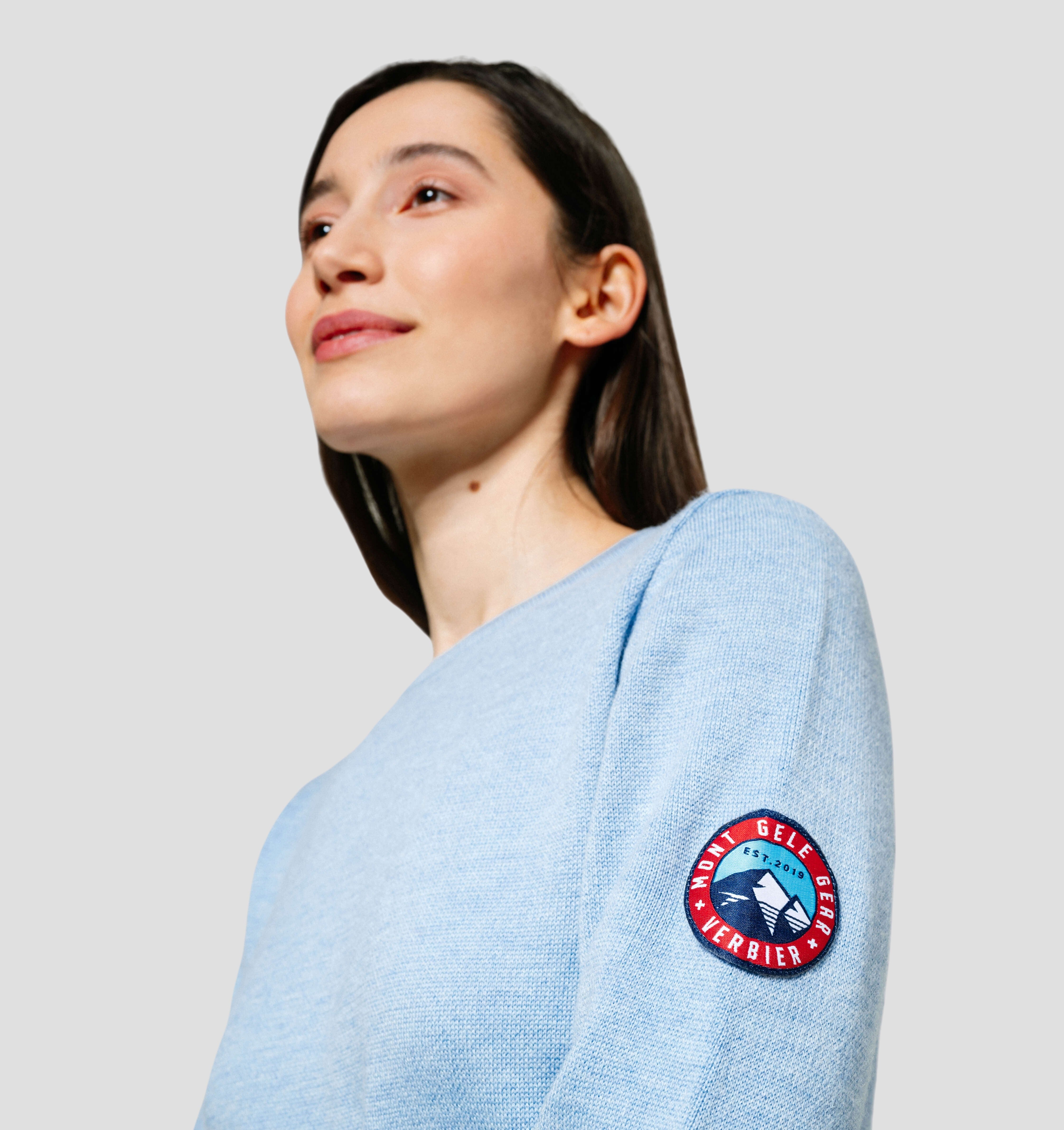Classic Merino Sweater - Sky Blue / XS