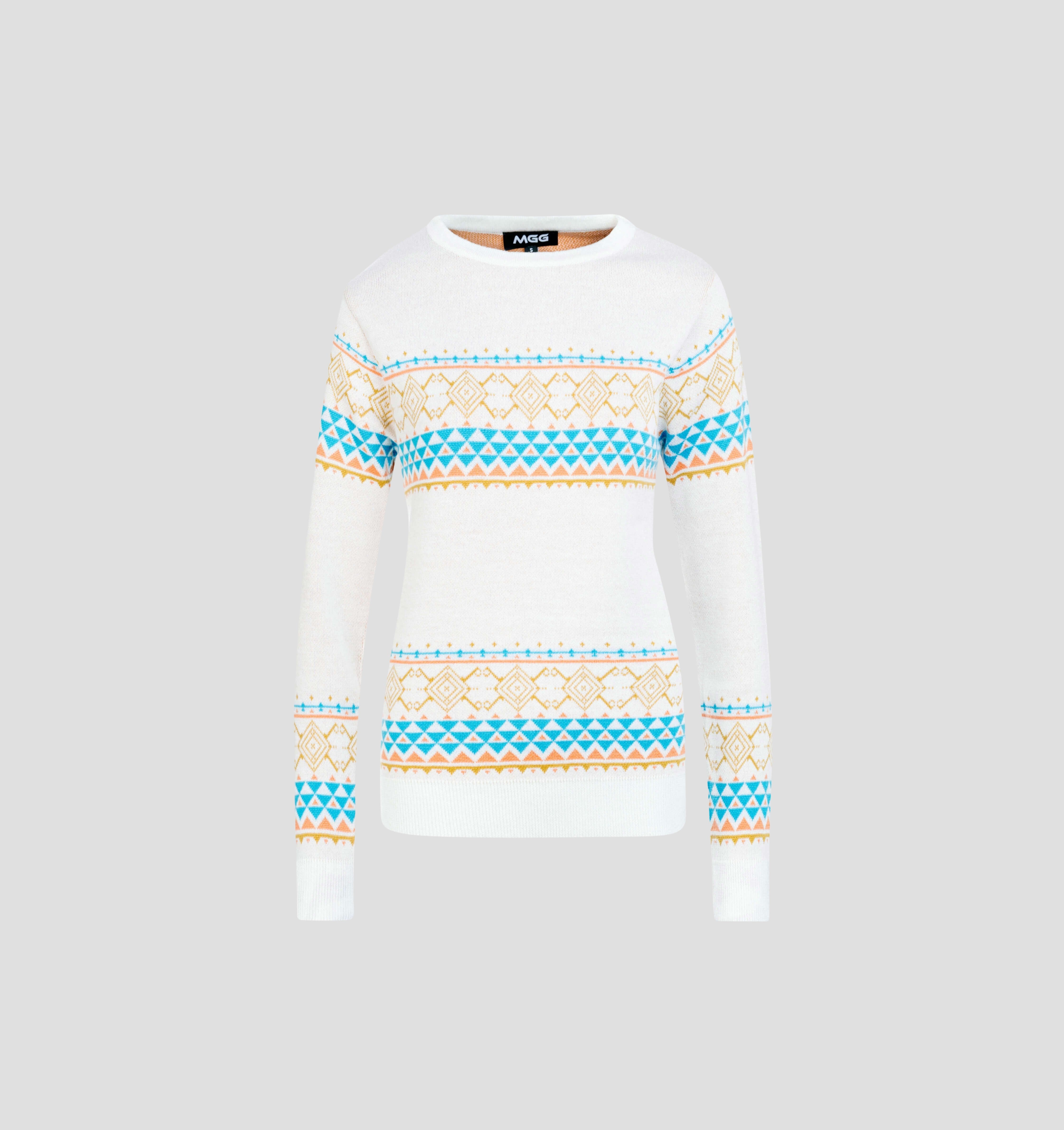Nordic Merino Sweater - Cream White / XS