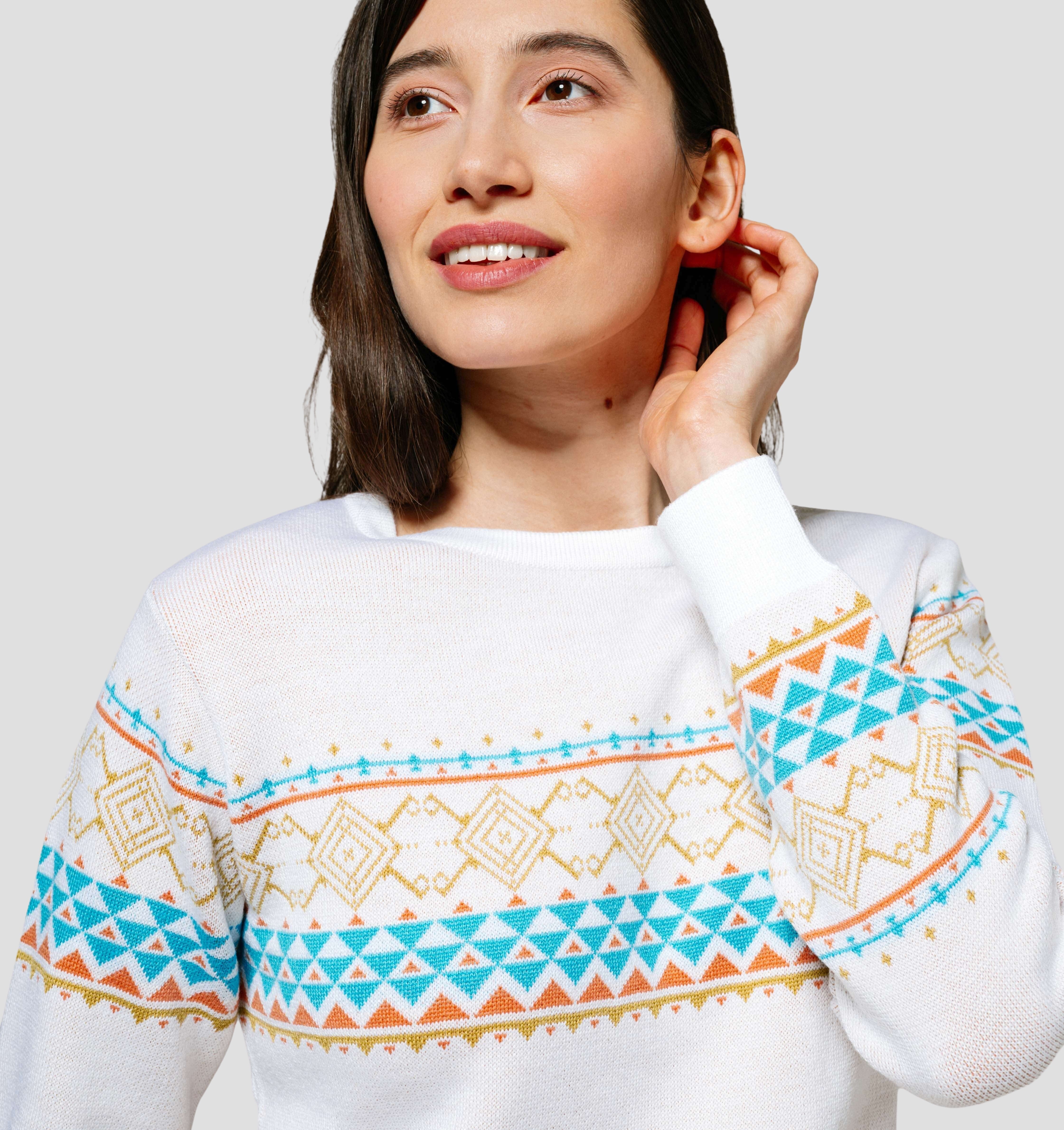 Nordic Merino Sweater - Cream White / XS