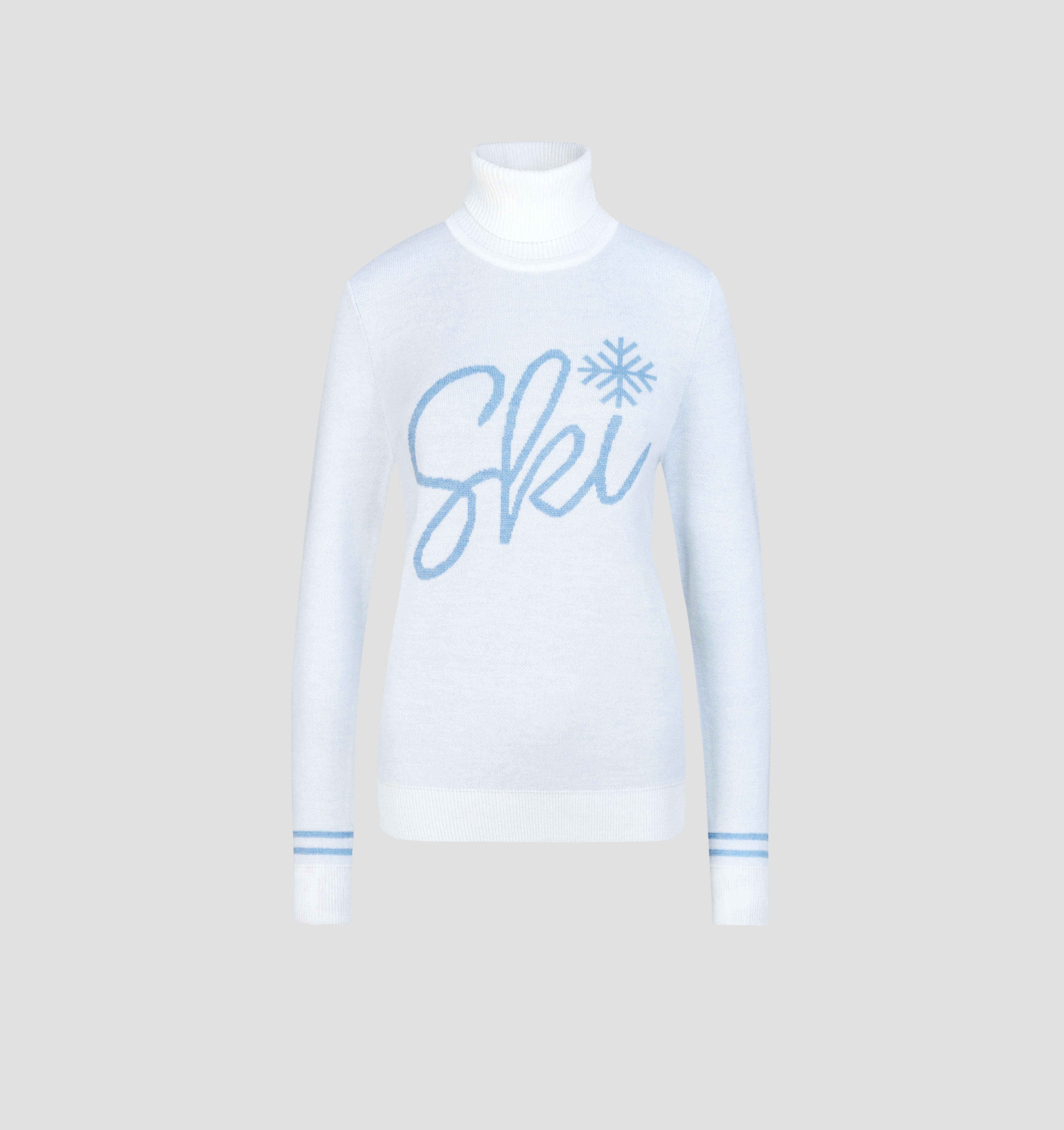 Retro Merino Sweater - Frost White / XS