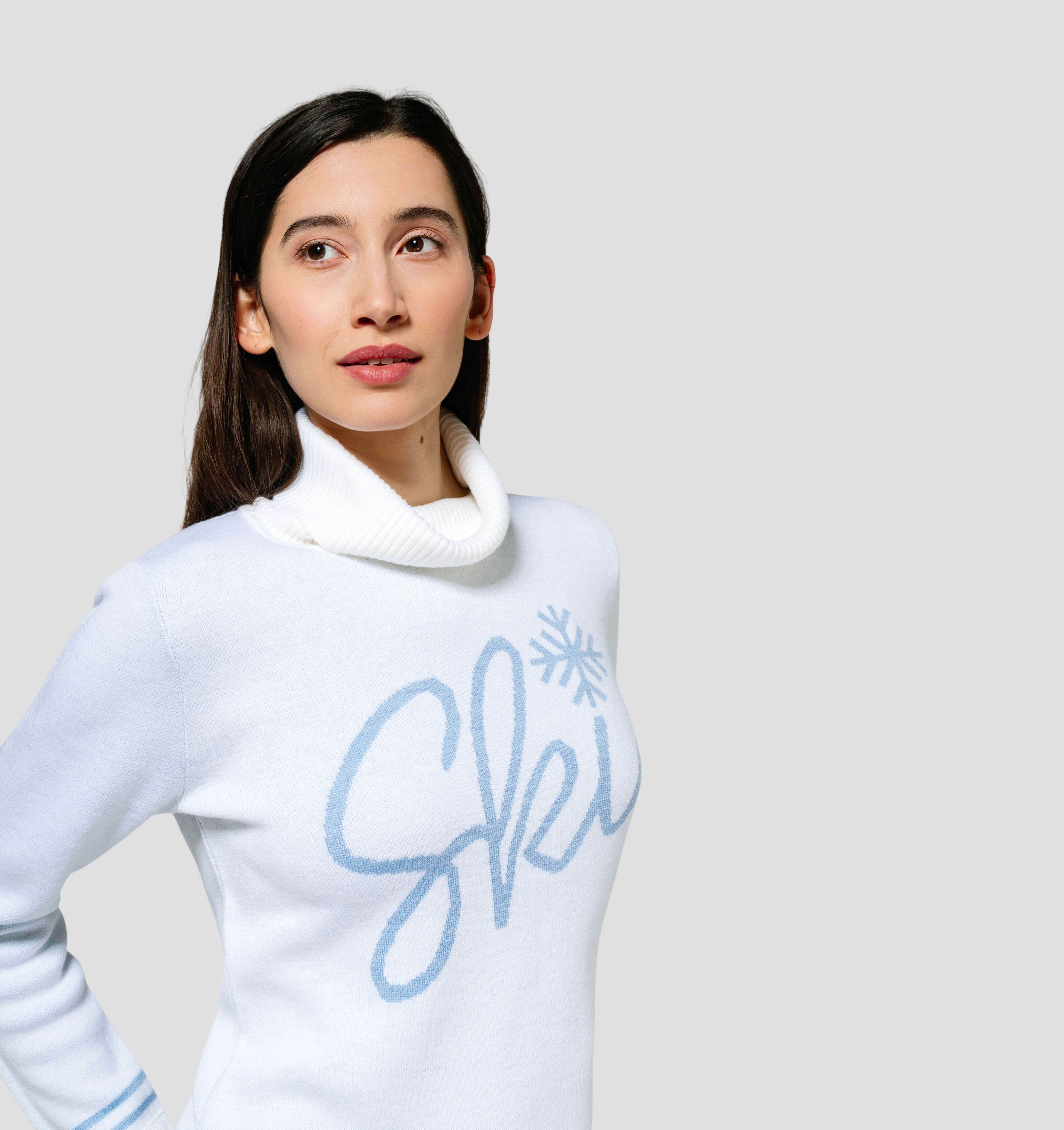 Retro Merino Sweater - Frost White / XS