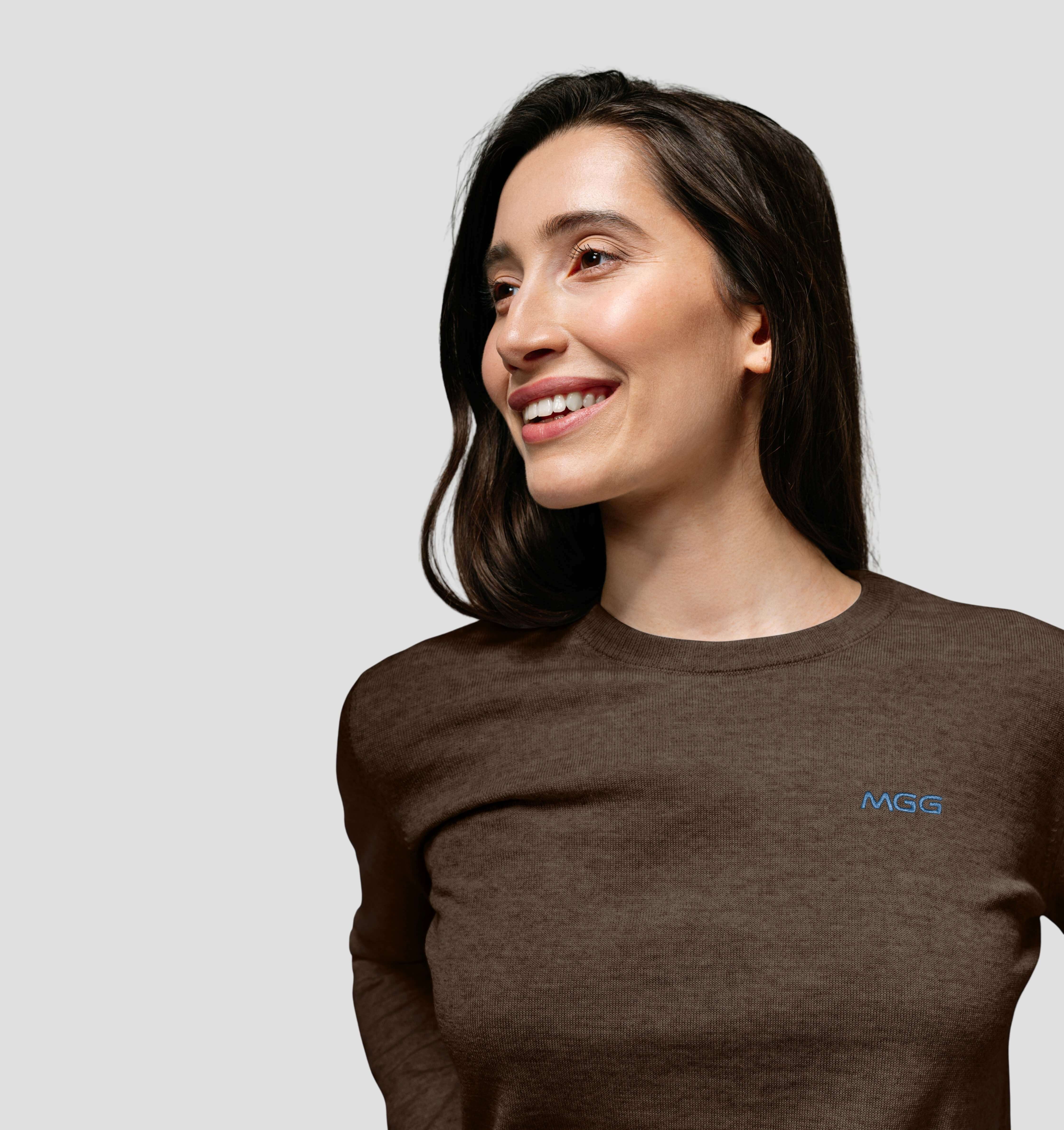 Merino SofTee | Long Sleeve - Taupe Brown / XS