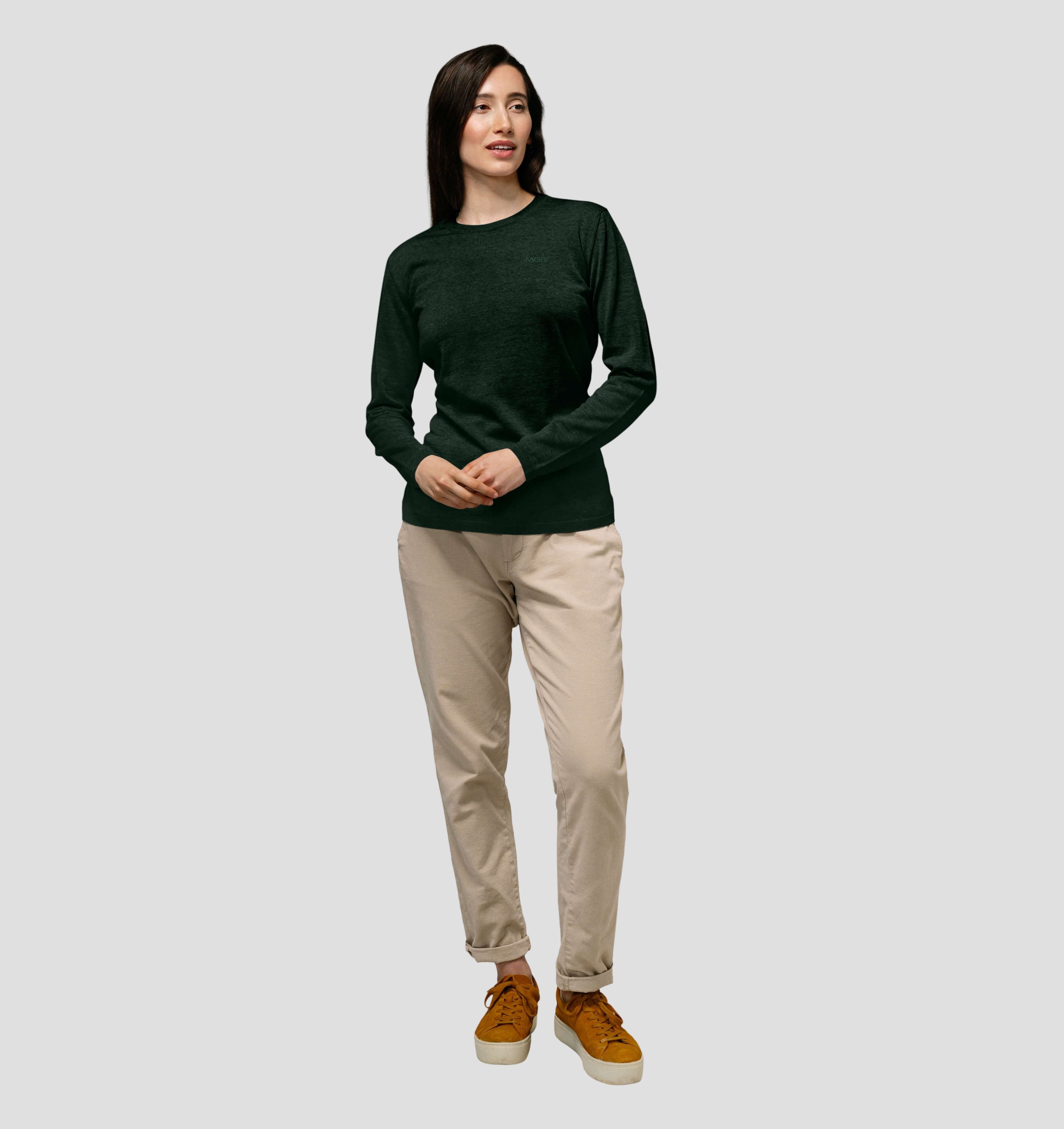 Merino SofTee | Long Sleeve - Taupe Brown / XS